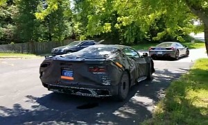 Sound Check: C8 Corvette ZR1 Spied On Video, C8 Corvette Z06 Follows Suit