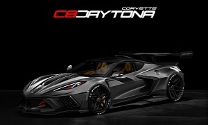 "C8 Daytona" Widebody Corvette by Xeigen Supercars Previewed Ahead Of 2021 Debut