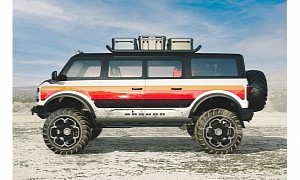 “Cab Forward” Ford Bronco Looks Like an Adventure Van We Don't Need But Crave For