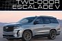 Caddy Escalade-V Two-Door Virtual SUV Looks Like Glorious, Shorter Luxury Fun