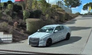 Cadillac ATS Spied Testing on the Nurburgring