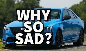 Cadillac CT4-V Gets an Unofficial Facelift, Can't Stop Crying About It