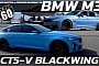 Cadillac CT5-V Blackwing Drag Races BMW M3 – Someone Should've Stayed Put