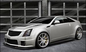 Cadillac CTS-V Coupe Gets Improved by Hennessey