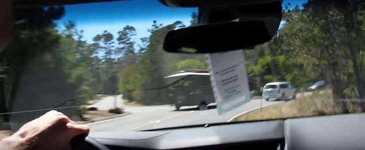 Cadillac Demo Driver Crashes New CTS-V