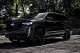 Cadillac Escalade ESV's Got the Hots for the Dark Side
