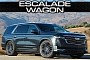 Cadillac Escalade Squats Down to Station Wagon Level, Looks Totally Believable