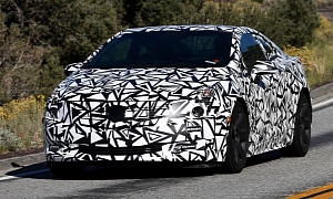 Cadillac Shows Camouflaged ELR Ahead of Detroit Debut