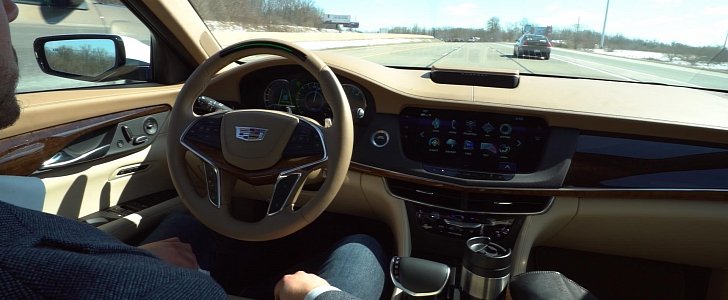 2018 Cadillac CT6 with Super Cruise semi-autonomous technology