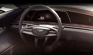 Cadillac Will Reveal A New Design Concept This Week, It Has OLED Dash