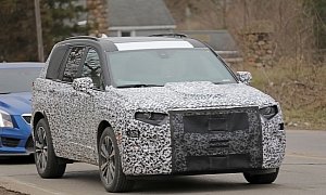 Spyshots: Cadillac XT6 Three-Row Crossover Spied for the First Time