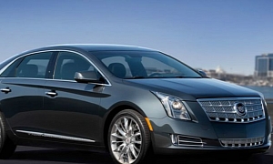 Cadillac XTS Revealed by Accident