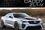 Cadillac ZL1-V Is Basically a Chevrolet Camaro Wearing a Digital Muscle Tuxedo