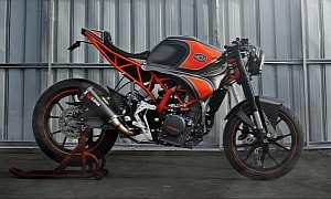 Caffeinated KTM RC 250 Does Away With the Fairings in Favor of a Truly Timeless Look