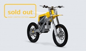 Cake's Limited Edition Run of Its New Bukk Off-Road E-Motorcycle Has Been Sold Out