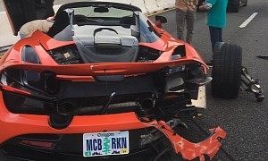 Cali Cops Mock Driver Who Rented McLaren to Race and Crashed It on the Highway
