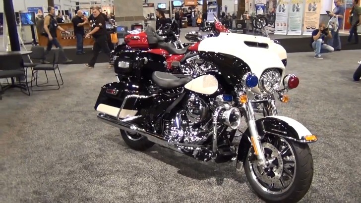 2014 Harley-Davidson Electra Glide police bike
