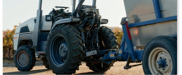 The MK-V is the world's first electric and autonomous tractor