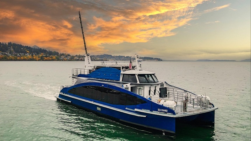 Switch Maritime developed the first hydrogen-electric ferry in the US