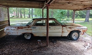 Call 911: Once-Gorgeous 1964 Chevrolet Impala Parked Under a Carport Needs Urgent Help