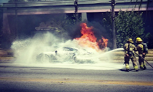 Call 911, This Porsche Is On Fire: Texas