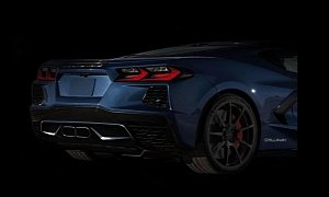 Callaway C8 Corvette Teased With "Double-D" Exhaust System, Forged Wheels