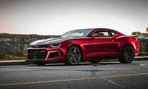 Callaway's 2021 Camaro ZL1 Becomes a 750-HP Wild Cherry With Full GM Warranty