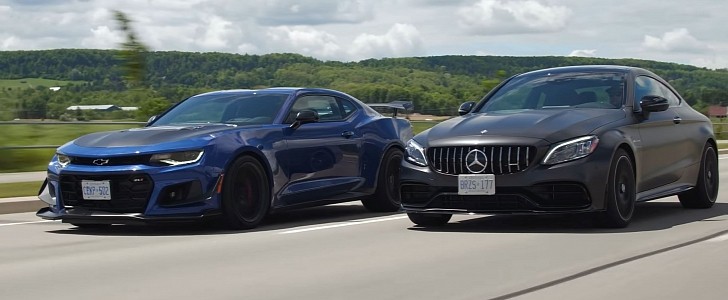 Camaro ZL1 1LE vs. Mercedes-AMG C 63 Coupe: Is German Muscle Worth It?