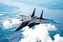 Camera Looks at F-15E Strike Eagle Mid-Flight, Pilots Looks Right Back