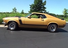 Camera-Shy Mustang From 1970 Is a One-Off Gold Beauty With a BOSS 302 Beast Under the Hood