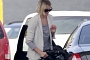 Cameron Diaz Spotted Filling Up Her Maserati Quattroporte
