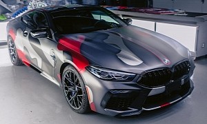 Camo-Wrapped BMW M8 Thinks, Almost Inconspicuously, “Every Day (Is a) Good Day”