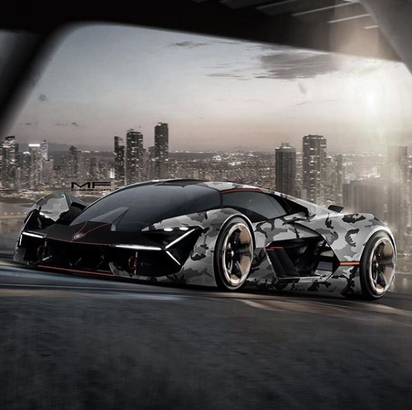 Car Waffle on X: New #Lamborghini Terzo Millennio looks