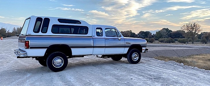 Camper-Shelled Dodge Ram Goes Double What It Sold For New - autoevolution