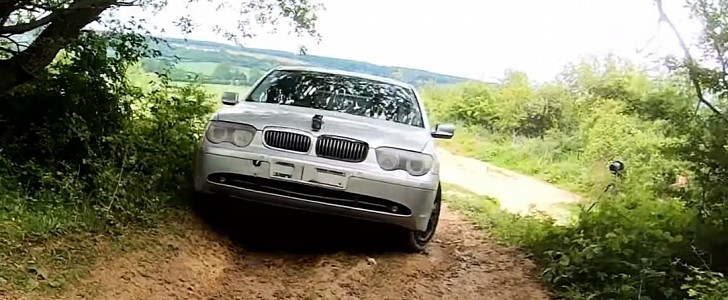 BMW 7 Series vs Mercedes-Benz S-Class vs Lexus LS in off-road battle