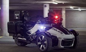 Can-Am Shows the Spyder F3-P Police Cruiser