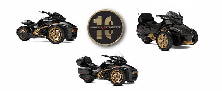 2018 Can-Am Spyder 10th Anniversary Limited Edition