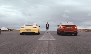 Can Launch Control Make You Lose a Race? An M4, C63 S, 911 C4 GTS and Polo Find Out