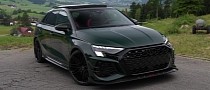 Can't Make the Scene Without Goodwood Green, 200-Only ABT 2023 RS3-R Sportback Is Smokin'