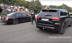 Can the Jeep Grand Cherokee Trackhawk Stop This Bad Mercedes-AMG E 63 S?