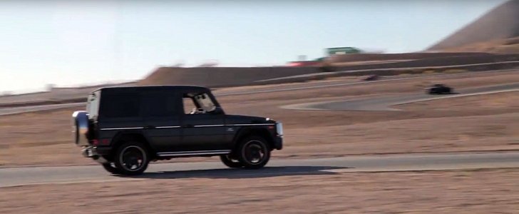 Mercedes-AMG G63 on Willow Springs