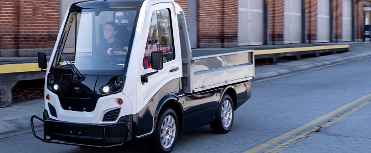 Club Car Current fills the gap between full-sized trucks and smaller vehicles