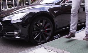 Can You Charge a Tesla Model S Through Footsteps? Apparently, Yes