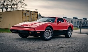 Canada's Very Rare 1975 Bricklin SV-1 Glisters in Safety Red, It's Affordable
