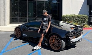 Canadian Rapper Night Lovell's 1,500 HP Twin Turbo Huracan Is a Raging Bull With Gold Bits