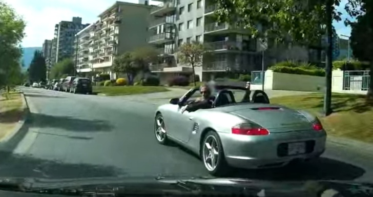 Canadian Road Rage in a Porsche