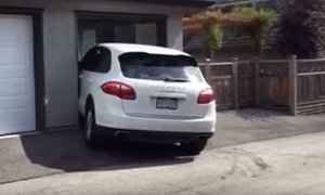 Canadian Teen Gruesomely Tortures Mom's Porsche Cayenne: Worst Parking Job Ever