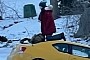 Canadian Woman Plunges Into Frozen River, Takes Selfies on Top of Her Car