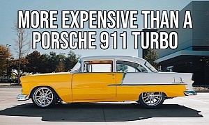 Canary Yellow 1955 Chevy 210 Beast Is So Amazing You’ll Forget All About the LT4 It Packs