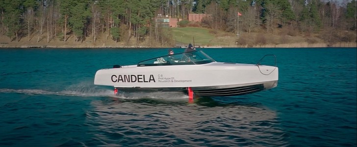 Candela C-8 electric boat